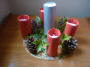 Sandra's Advent Candles