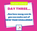 Jacqui's Challenge for Day Three