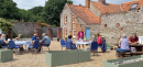 Coffee in the Courtyard at Blakeney July 2021