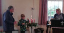 Lighting the Tittleshall Advent Candles