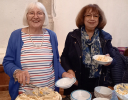 Jubilee Pudding at Swaffham Parish Church ecumenical service